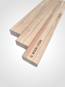 Podkladní hranoly - sibiřský modřín - logo