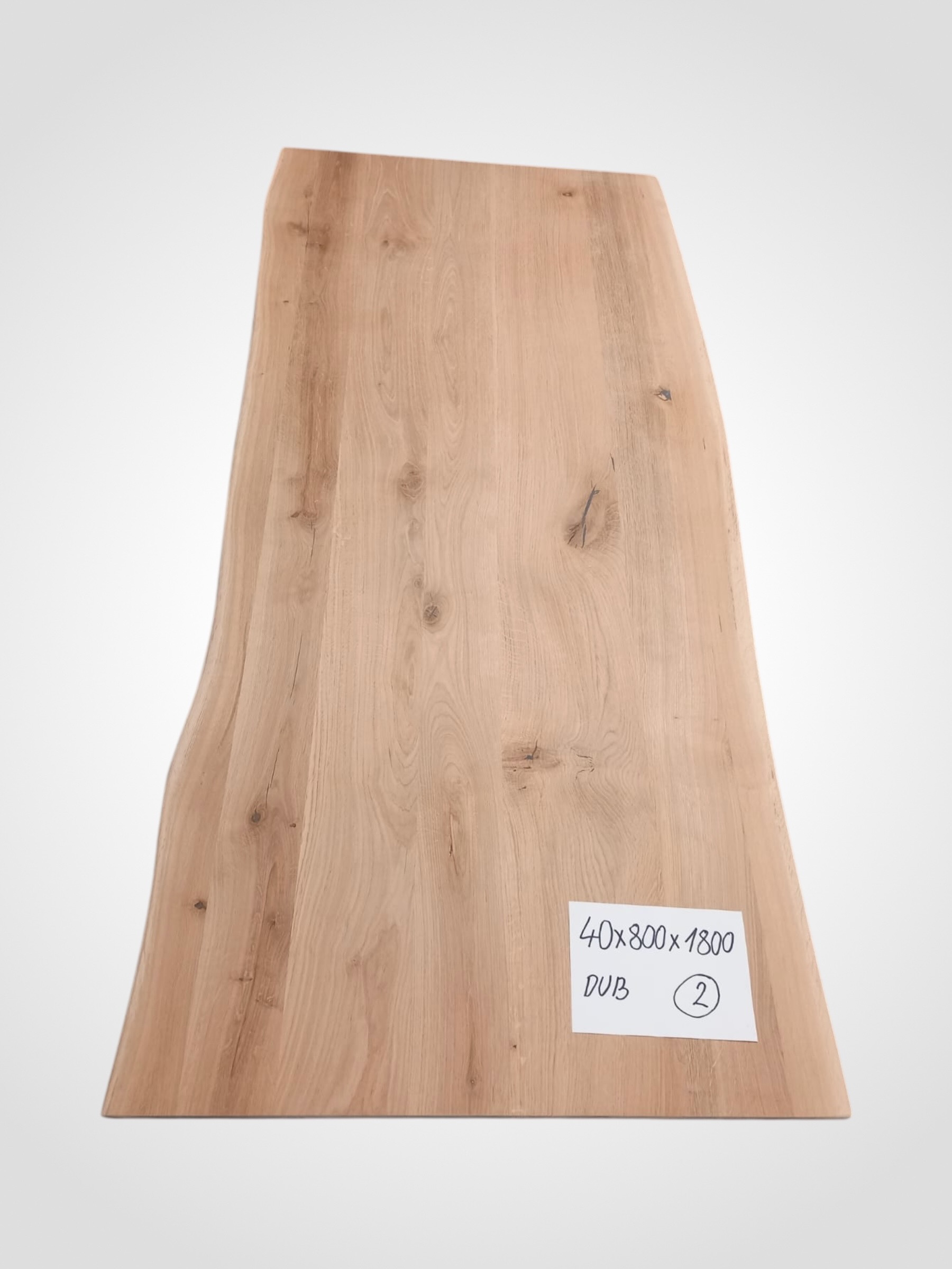 Dub 40 x 800 x 1800 mm, obliny, SD - 2