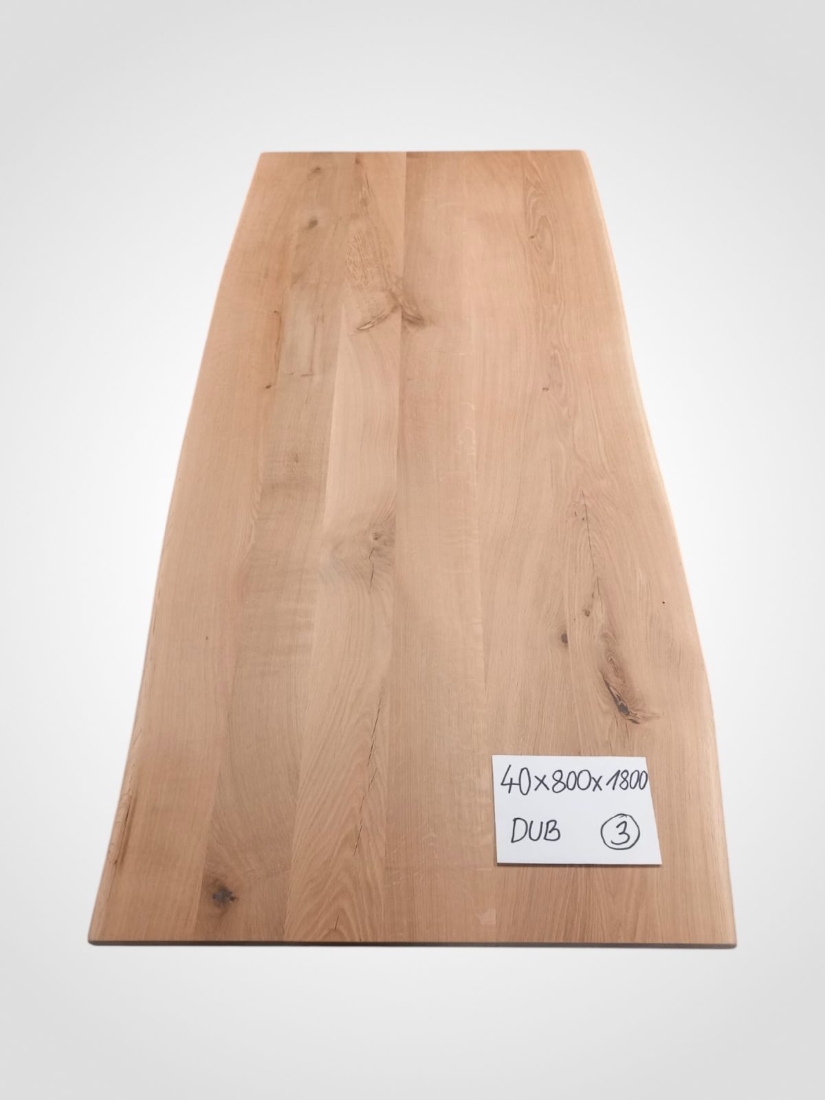 Dub 40 x 800 x 1800 mm, obliny, SD - 3