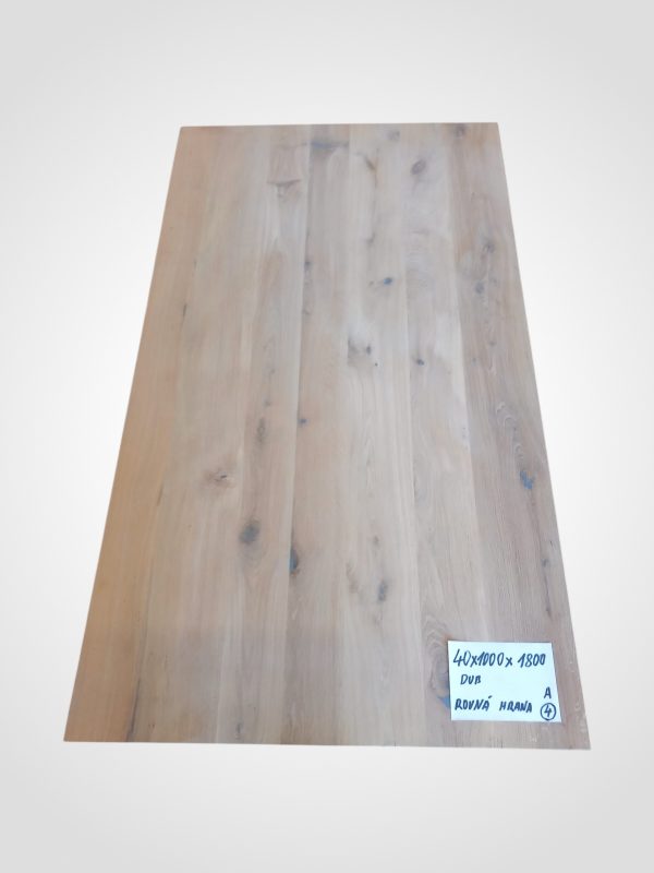 Dub 40 x 1000 x 1800 mm, rovná hrana, SD - 4