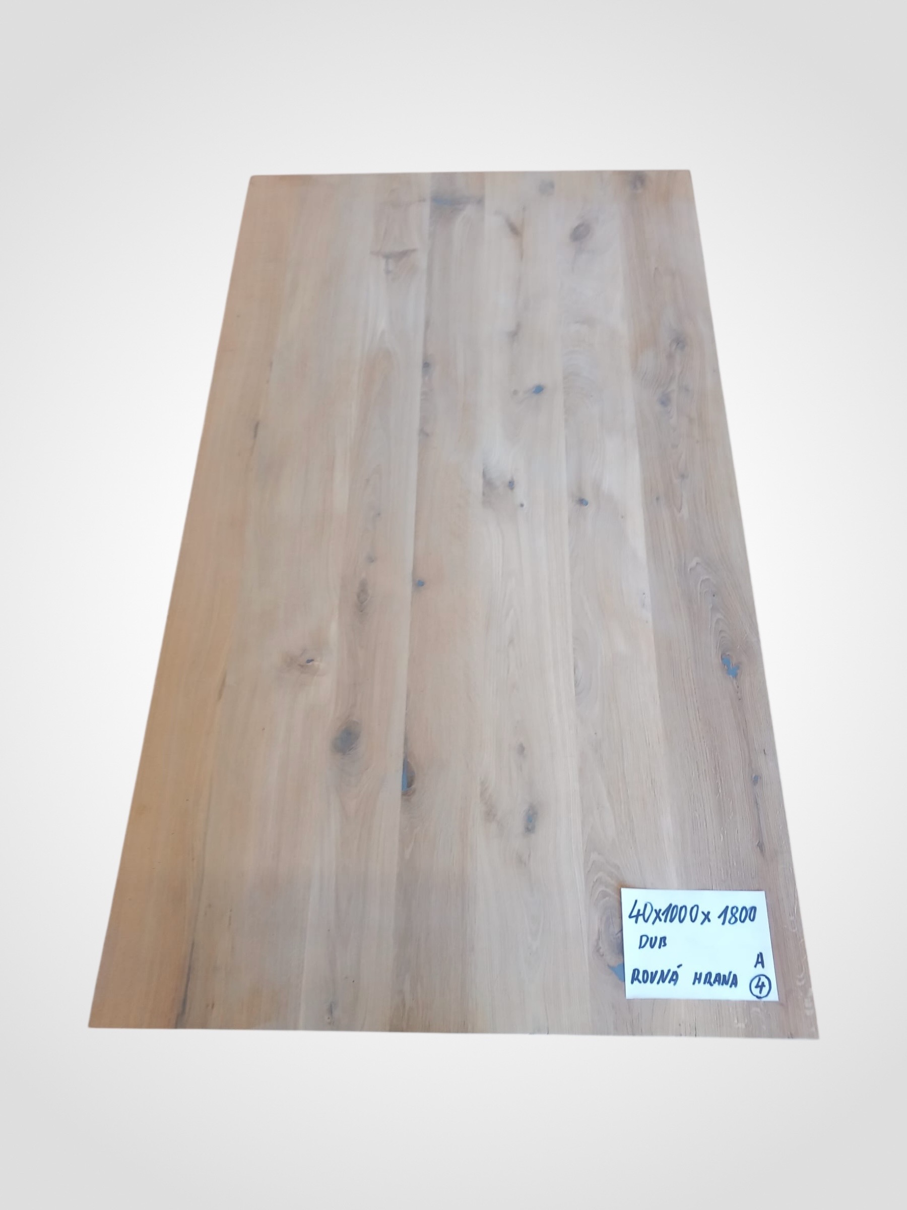 Dub 40 x 1000 x 1800 mm, rovná hrana, SD - 4