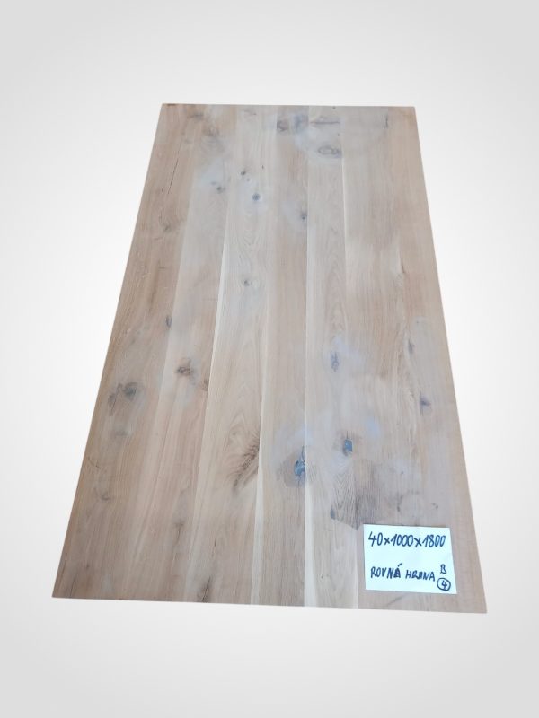 Dub 40 x 1000 x 1800 mm, rovná hrana, SD - 4