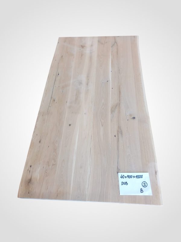 Dub 40 x 900 x 1800 mm, oblina, SD - 3