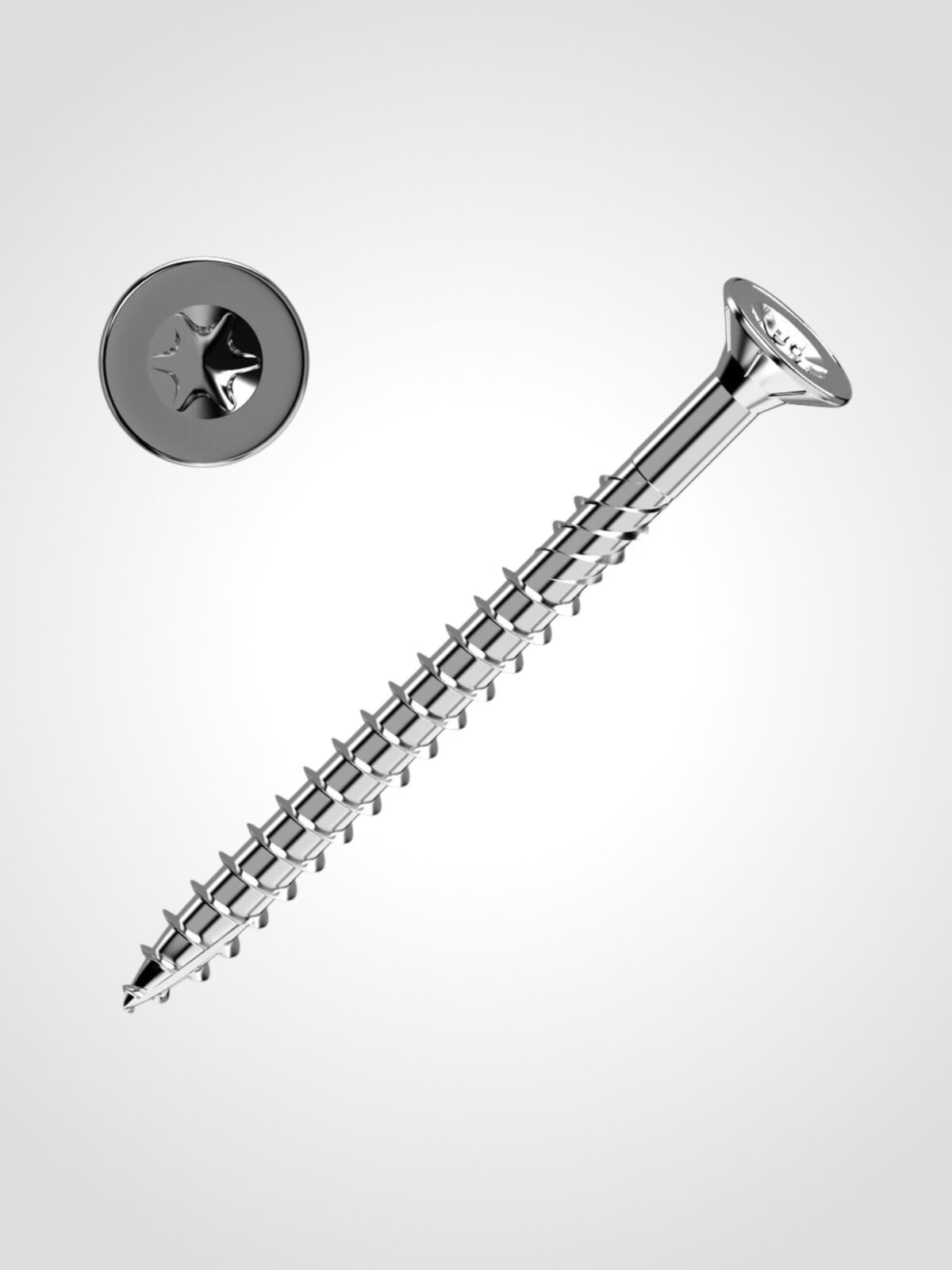 Vruty konstrukční, částečný závit, Torx, bílý zinek (ZB)