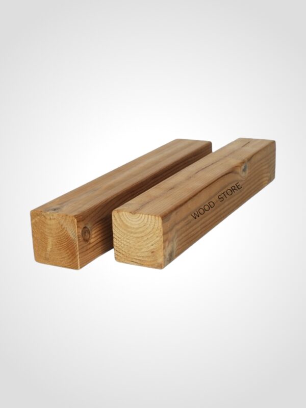 Podkladní hranoly, Thermo Borovice 42 x 42 mm